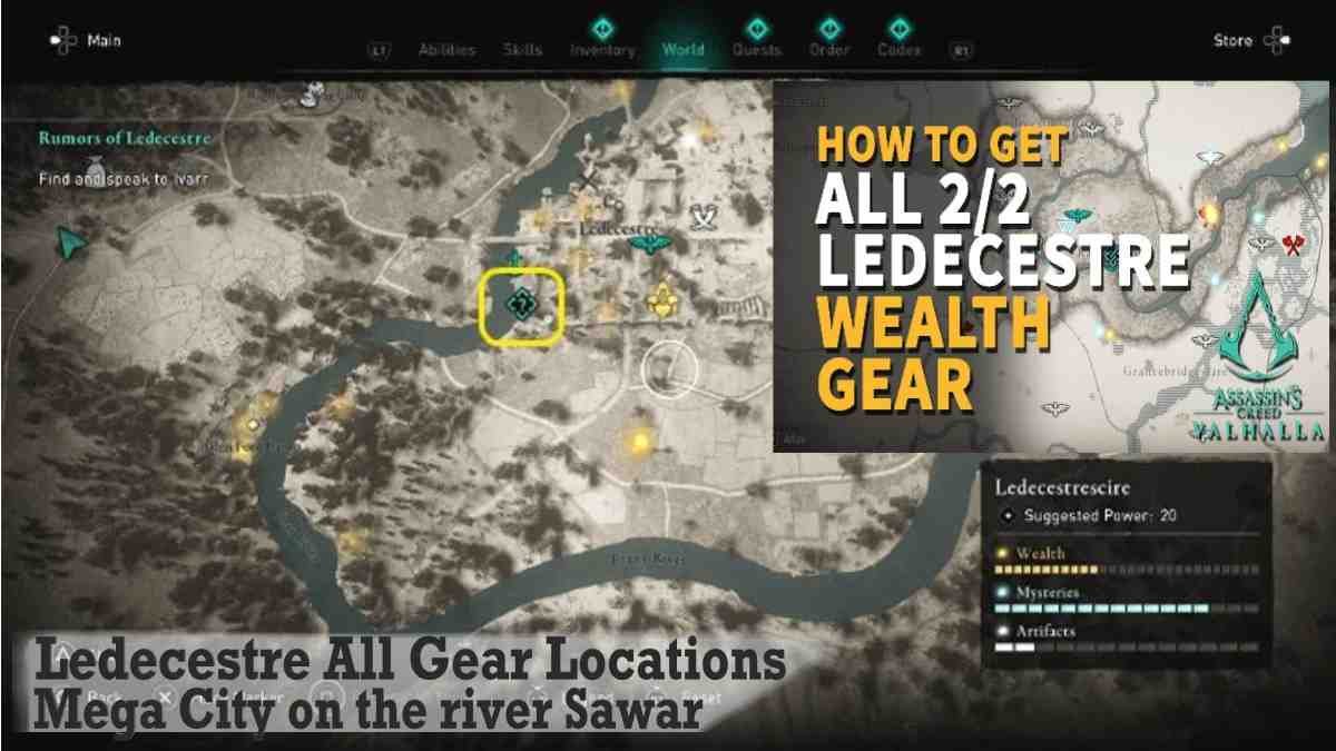 Ledecestre All Gear Locations and 10 Top Cheat Facts