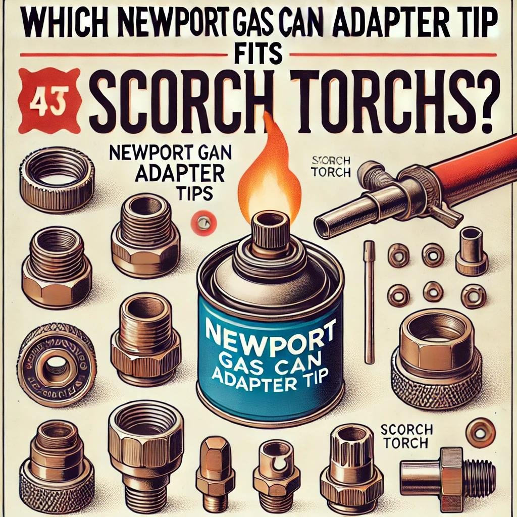 Which newport gas can adapter tip fits scorch torches