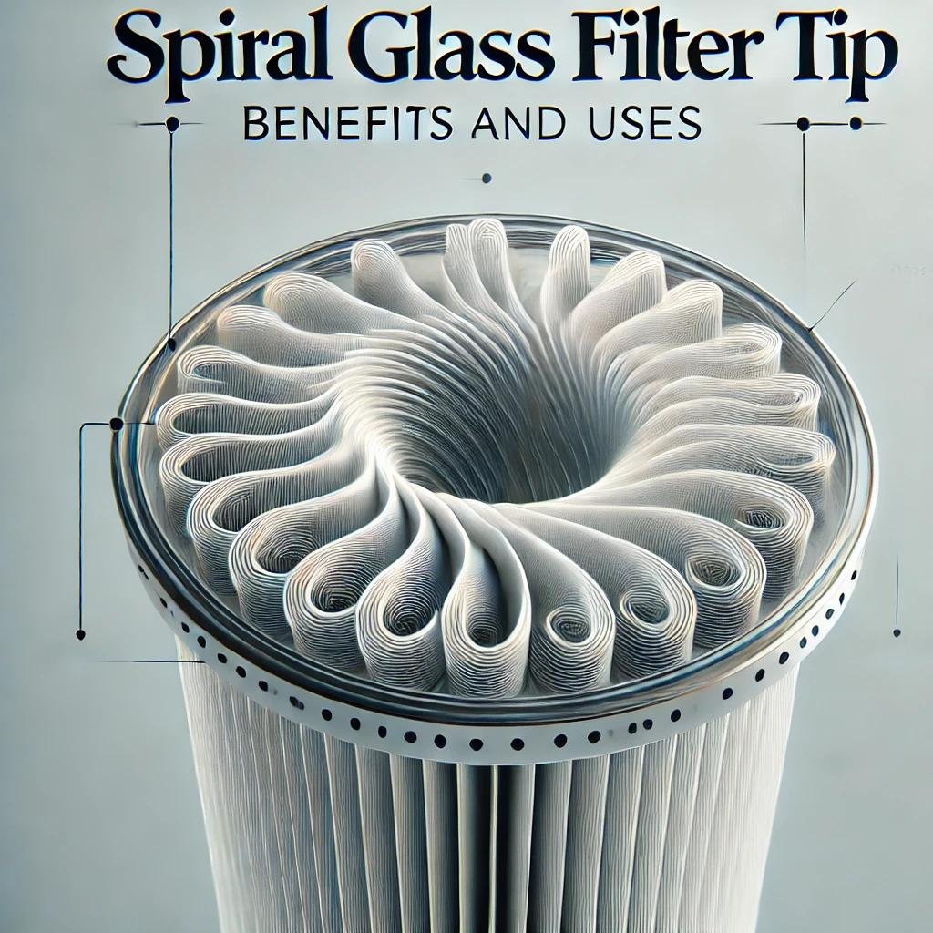 Spiral glass filter tip | Benefits and Uses